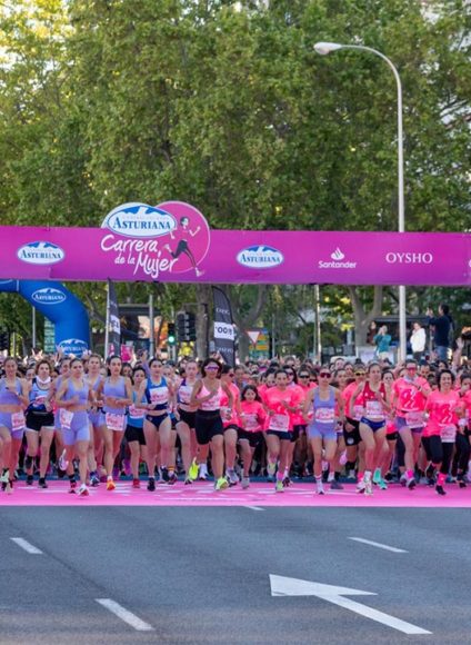 25 05 11 una marea rosa de record reune a 36000 participantes en la carrera de la mujer de madrid 638826330202431427