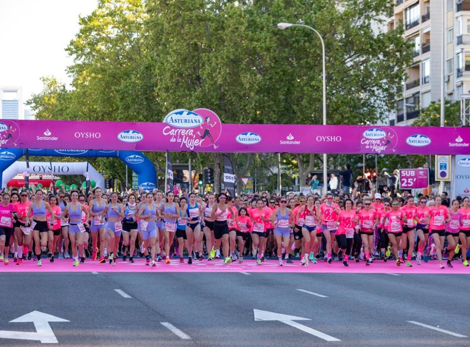 25 05 11 una marea rosa de record reune a 36000 participantes en la carrera de la mujer de madrid 638826330202431427